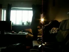 When we screwed on the cam, I ought to have switched on the lights.